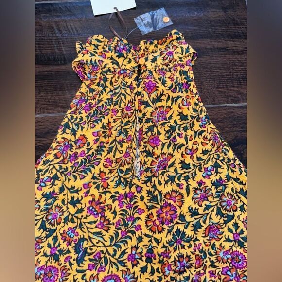 Cynthia Rowley Tunic High Neck Sleeveless Floral Size Large NWT - Picture 8 of 9